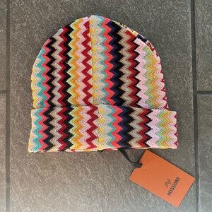 Missoni beanie wool blend cafello